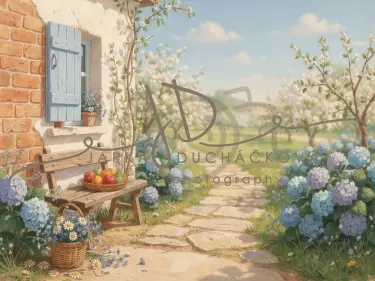 Domek s hortenziemi 8