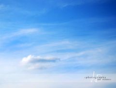 Foto pozadí - NEBE - oblaka větrná