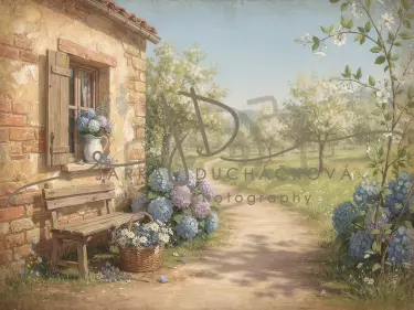 Domek s hortenziemi 9