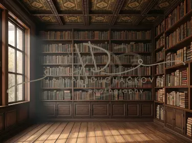 Fotopozadí - Knihovna 9