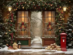 Fotopozadí - Vánoční se schránkou 9