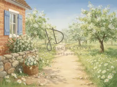 Domek v rozkvetlém sadu 3