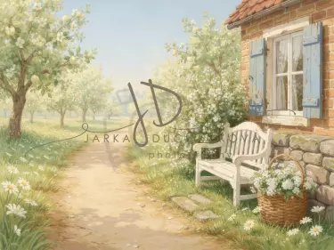 Domek v rozkvetlém sadu 8