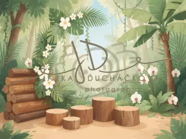 Džungle malovaná 10