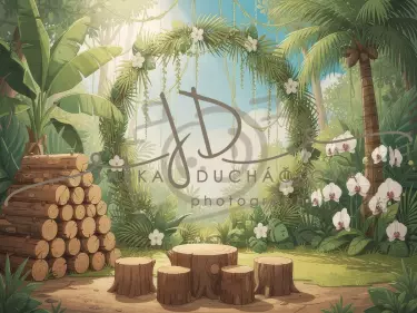 Džungle malovaná 11