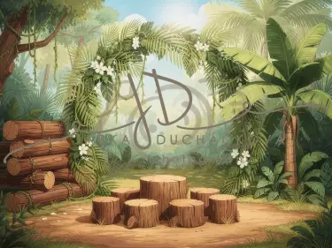 Džungle malovaná 9