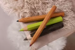 Pastelky dřevěné MIX - výprodej II.jakost