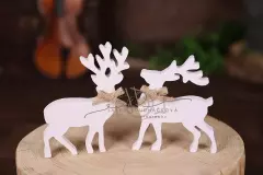 Sobík / jelínek bílý - sada 2ks