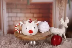 Hrneček vánoční se šlehačkou - Sobík