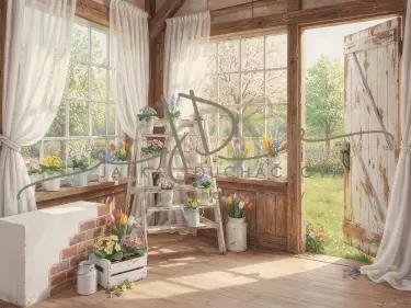 Jarní květinová scéna 36