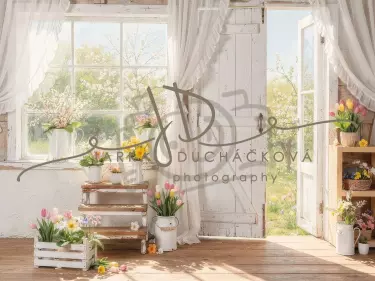 Jarní květinová scéna 5