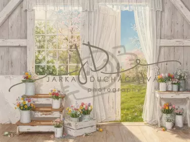 Jarní květinová scéna 8