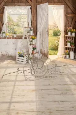 Jarní scéna s květinami SPOJENÁ 13