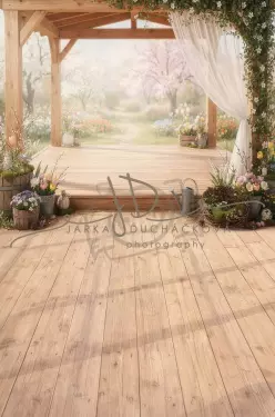 Jarní scéna s květinami SPOJENÁ 6