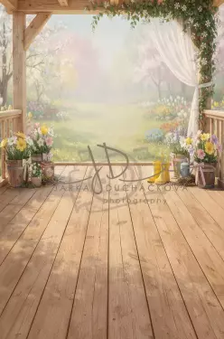 Jarní scéna s květinami SPOJENÁ 7