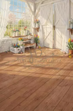 Jarní scéna s květinami SPOJENÁ 9