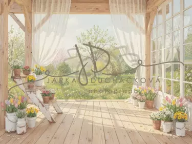 Jarní terasa květinová 20