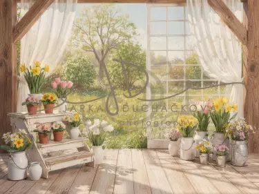 Jarní terasa květinová 21