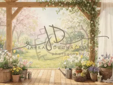 Jarní terasa květinová 27