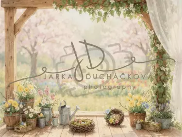 Jarní terasa květinová 29