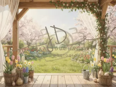 Jarní terasa květinová 36