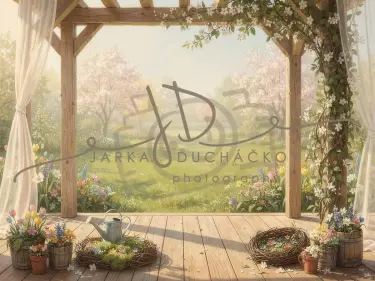 Jarní terasa květinová 39