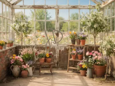 Skleník květinový 6