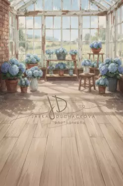 SPOJENÉ pozadí - Zahradní koutek 11