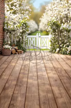 SPOJENÉ pozadí - Zahradní koutek 15