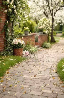 SPOJENÉ pozadí - Zahradní koutek 3