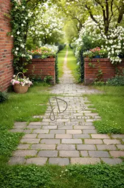 SPOJENÉ pozadí - Zahradní koutek 5