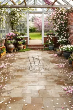 SPOJENÉ pozadí - Zahradní koutek 9