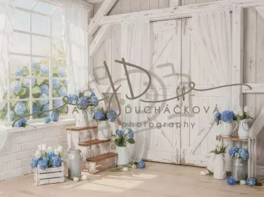 Stodola s hortenziemi 19