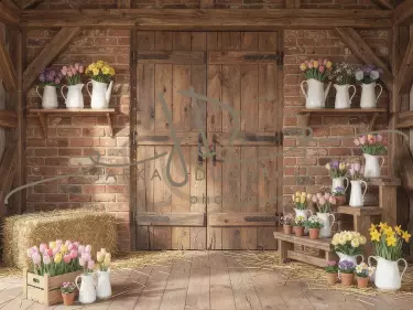 Stodola s květinami 11