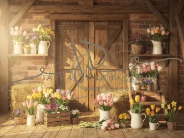 Stodola s květinami 15