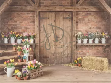 Stodola s květinami 18