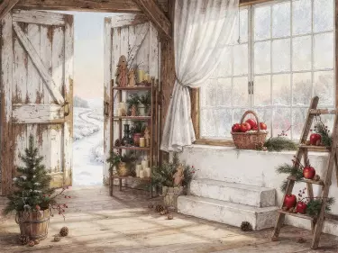 Stodola vánoční 34