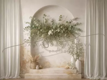 WALL oblouk přírodní 34