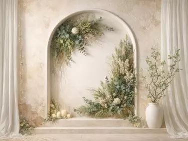 WALL oblouk přírodní 6