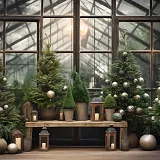 Vánoční skleníky a stodoly