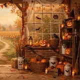 Podzimní - Halloween 
