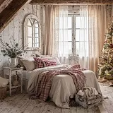 Vánoční pokoje v chalupě 