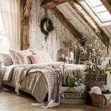 Jarní pokoje v chalupě