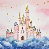 Pohádkový zámek malovaný