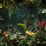 Vinyl fotopozadí - Nature - džungle, les